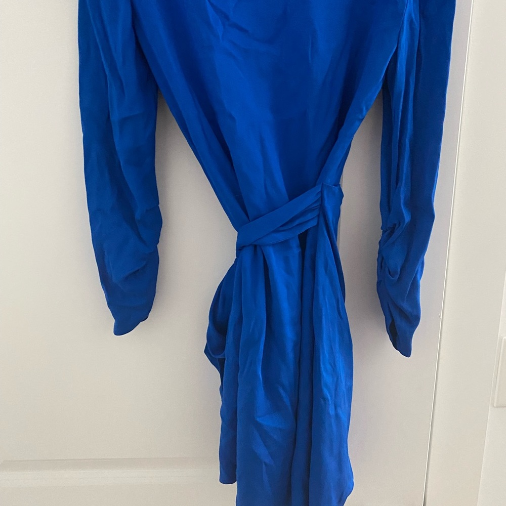 Zara Wrap Blazer Dress Bluish - Gem